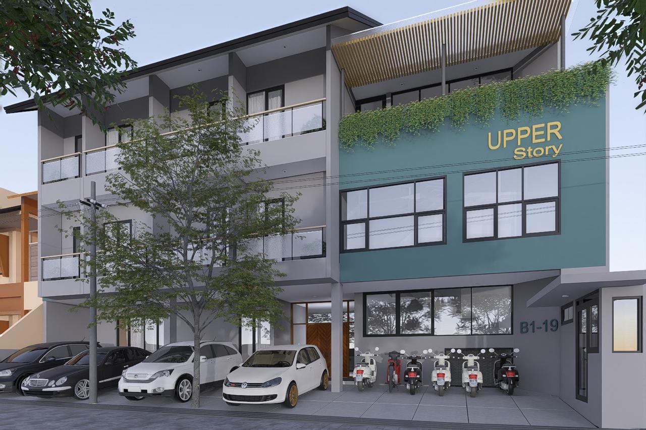 Fasad properti Upperstory